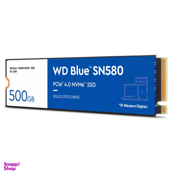 حافظه SSD اینترنال وسترن دیجیتال WD Blue SN580 ظرفیت 500 گیگابایت