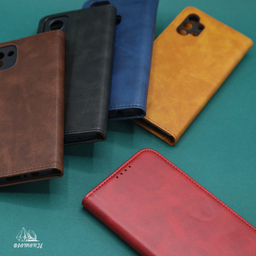 کیف کلاسوری دیامانته مدل Scusa Bk مناسب گوشی موبایل سامسونگ Galaxy A22 5G به همراه بند آویز