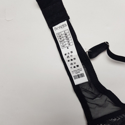 ست شورت و سوتین زنانه برتا مدل توری کد 2420GB رنگ مشکی
