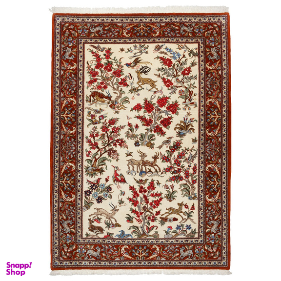 فرش دستباف سی پرشیا کد 183074 سایز 155x110x سانتی‌ متر