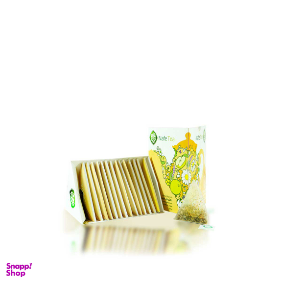 دمنوش سیب و گل بابونه ارگانیگ نافه بسته ۱۵ عددی