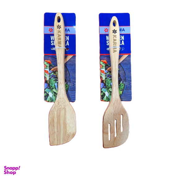 کفگیر و قاشق چوبی کد KM-1108