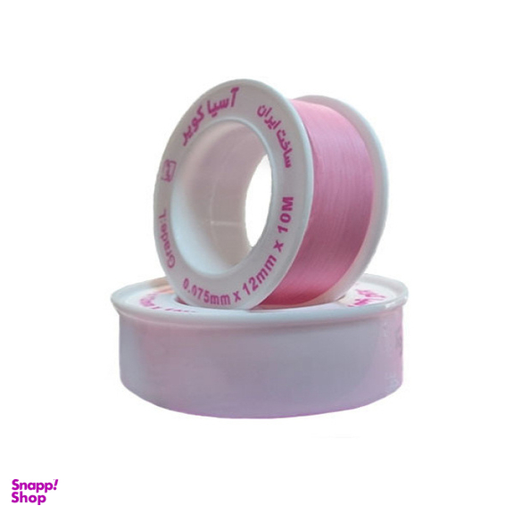 نوار تفلون صورتی مدل آسیا کد012