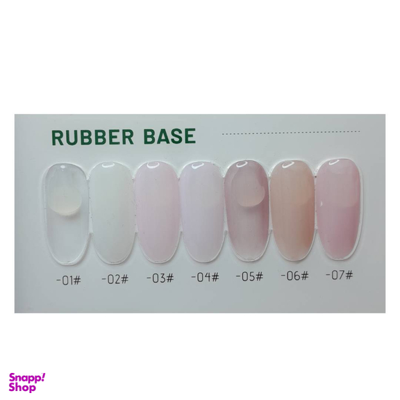 رابر بیس ناخن پرنسس مدل RB کد 01 حجم 10 میلی لیتر