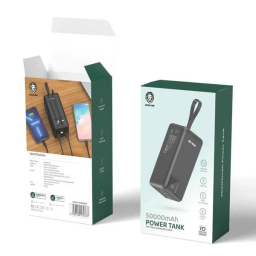 پاوربانک 22.5 وات گرین لاین مدل Power Tank ظرفیت 50000 میلی آمپر ساعت