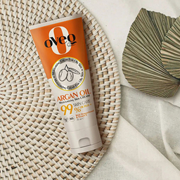 کرم مرطوب کننده اوک شاین مدل آرگان حجم 400 میلی لیتر به همراه کرم مرطوب کننده اوک شاین کد 02 حجم 75 میلی لیتر