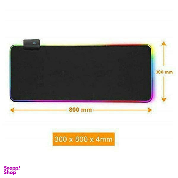 ماوس پد مخصوص بازی مدل RGB 80x30