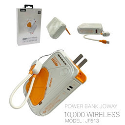 پاوربانک جووی کد JP-513 ظرفیت 10000 میلی‌ آمپر ساعت