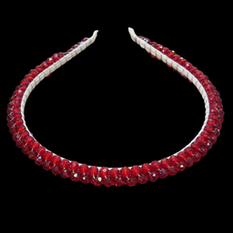 تل مو زنانه مدل کریستالی یلدایی 3رج کد YALDA05