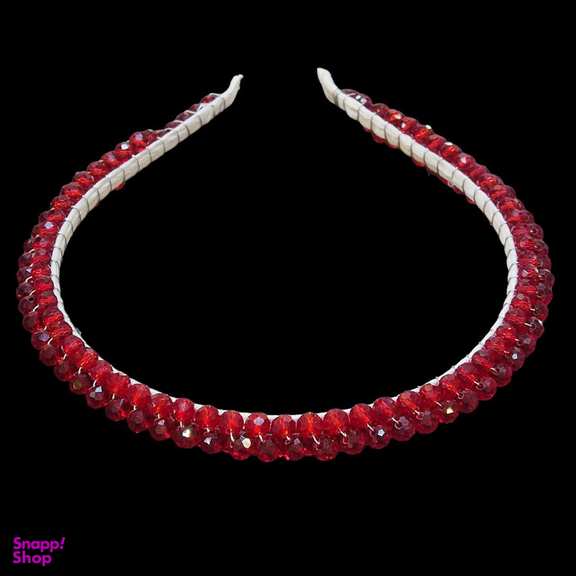 تل مو زنانه مدل کریستالی یلدایی 3رج کد YALDA05