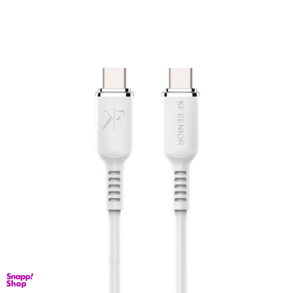 کابل Type-C به Type-C کی اف-سنیور کد KF Senior S90-C.C طول 1.2 متر