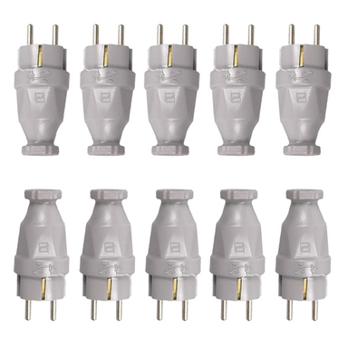 دوشاخه صنعتی تیراژه مدل S31 مجموعه 10 عددی