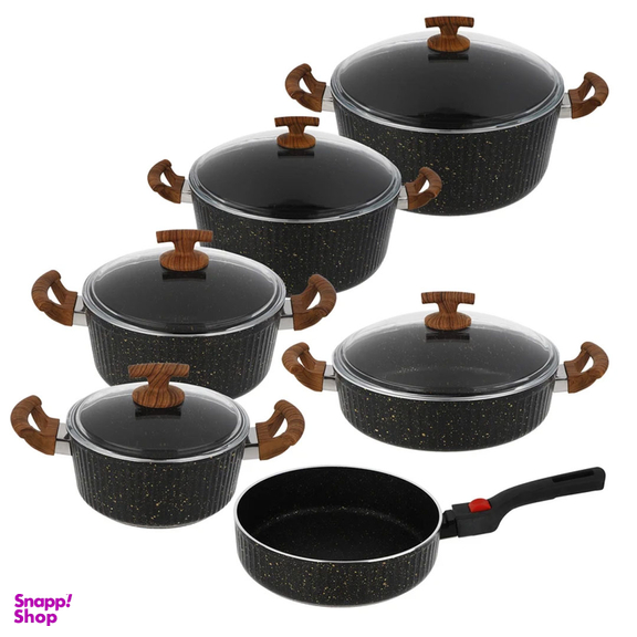 سرویس قابلمه 11 پارچه اویز پلاس مدل السا PMT