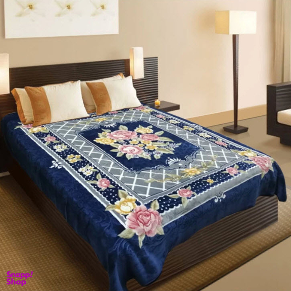 پتو گلبافت کد 129 سایز 160×220 سانتی متر