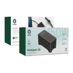شارژر رومیزی گرین لاین مدل Multiport 25‏