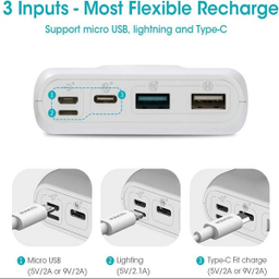 پاوربانک 18 وات روموس مدل SW20Pro ظرفیت 20000 میلی آمپر