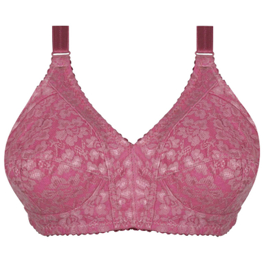 سوتین زنانه پرجامدا مدل 125013304 دانتل رنگ صورتی