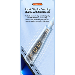 کابل دیتا USB-C به Lightning توکی مدل BMH05 طول 2 متر