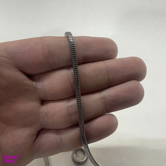 گردنبند نقره مردانه مدل ماری کد G130S