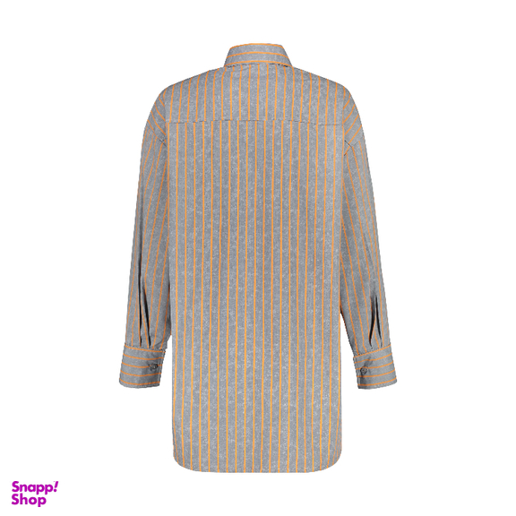 مانتو زنانه لوینت مدل سولینا  کد 0117 رنگ نارنجی