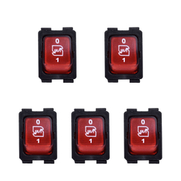 کلید صفر و یک خیام الکتریک مدل KH8019 مجموعه 5 عددی