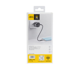 شارژر دیواری 20 وات جی بی کیو مدل HC-DP20 C-L به همراه کابل Type-C به Lightning