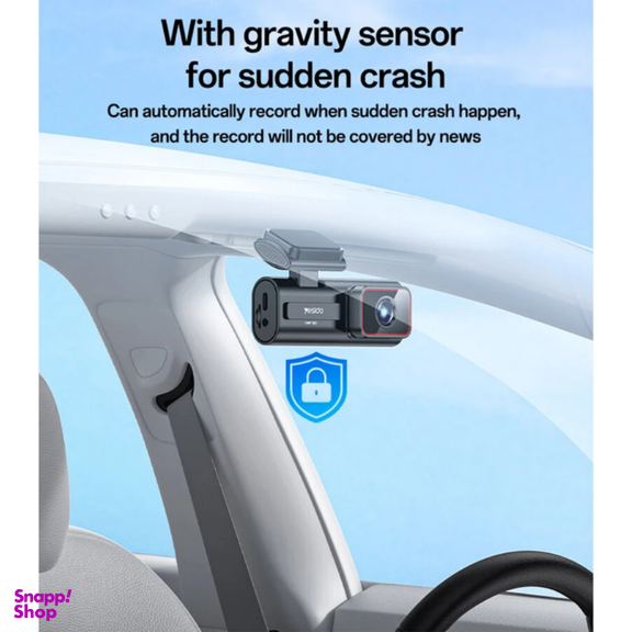 دوربين ثبت وقايع خودرو یسیدو مدل KM21 4K