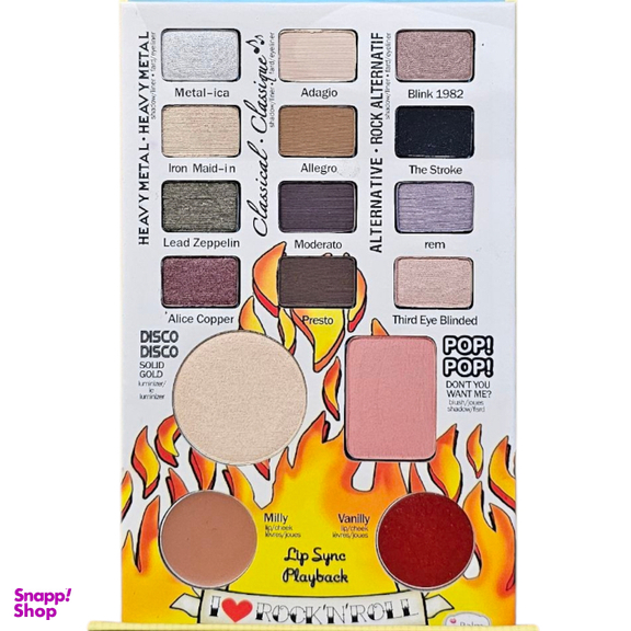 پالت سایه چشم دبالم مدل Rock