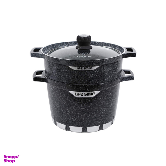 قابلمه لایف اسمایل مدل بخارپز FLCM 6 سایز 28