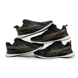 کفش ورزشی مردانه و زنانه طرح PUMA مدل 4532 رنگ مشکی طلایی