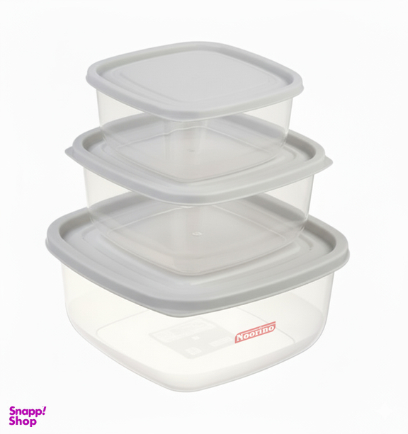 ظرف نگهدارنده نورینو مدل تارا مجموعه سه عددی