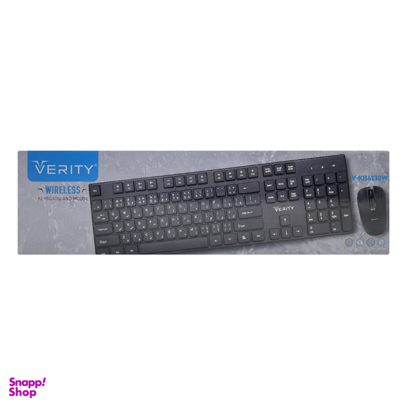 ماوس و کیبورد بی سیم وریتی کد V-KB6138W