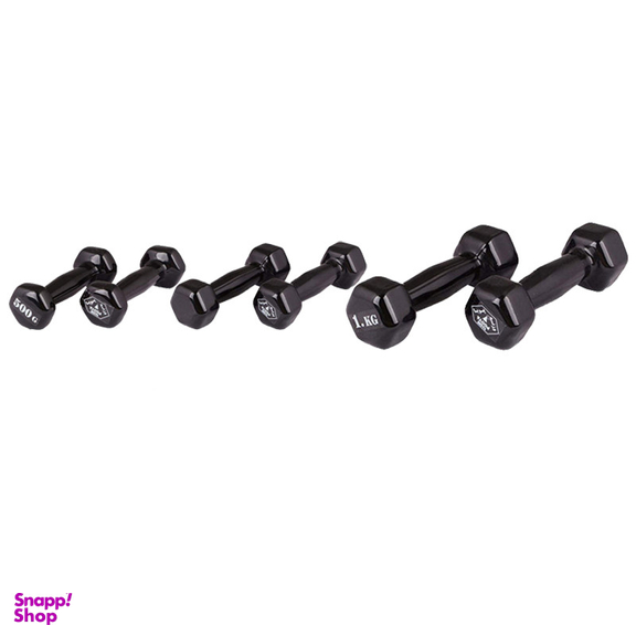 دمبل وزنه پویا مدل PAW01 بسته 6 عددی