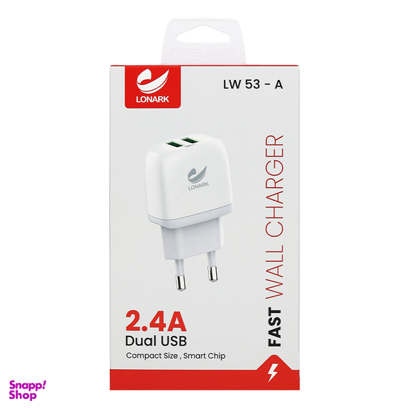 شارژر دیواری 12 وات لونارک مدل LW53A