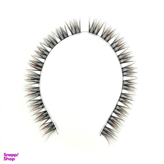 مژه مصنوعی ریسه ای مدل فیشر آمبره کد 2 سایز 14