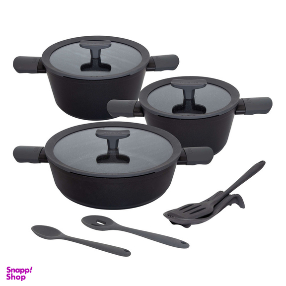 سرویس قابلمه و تابه گرانیت 10 پارچه لیدوما مدل لئو