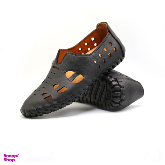 کفش کالج مردانه مستر چرم کد MRC116-06 رنگ مشکی