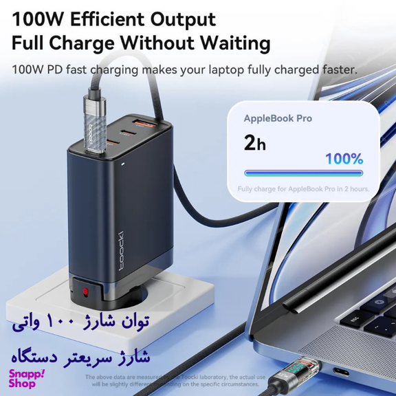 کابل Type-C توکی مدل 100W TQ-X36 طول 1 متر