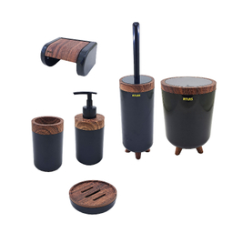 ست سرویس بهداشتی اطلس مدل سلین مجموعه 6 عددی