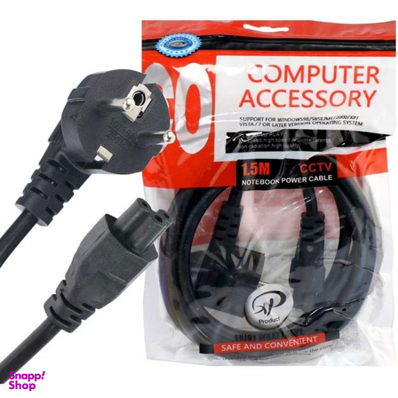 کابل برق لپ تاپ ایکس پی پروداکت کد 1653 طول 1.5 متر