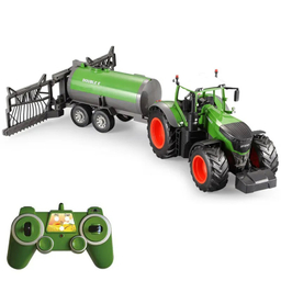 ماشین بازی کنترلی دبل ای مدل Tractor with sprinkler barrel E355-003