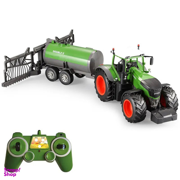 ماشین بازی کنترلی دبل ای مدل Tractor with sprinkler barrel E355-003