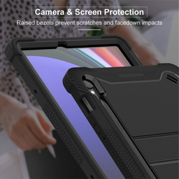 کاور تبلت سامورایی مدل MEGATRON مناسب برای سامسونگ Galaxy Tab S9 Plus / S9 FE Plus / X810 / X816B / X818U
