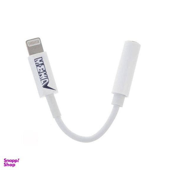 مبدل Lightning به جک هدفون 3.5mm مکا (Meka) مدل Mc23