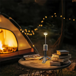 چراغ کمپینگ مینی و پاوربانک گرین لاین مدل Mini Camping Light GNMICAMLGTGY