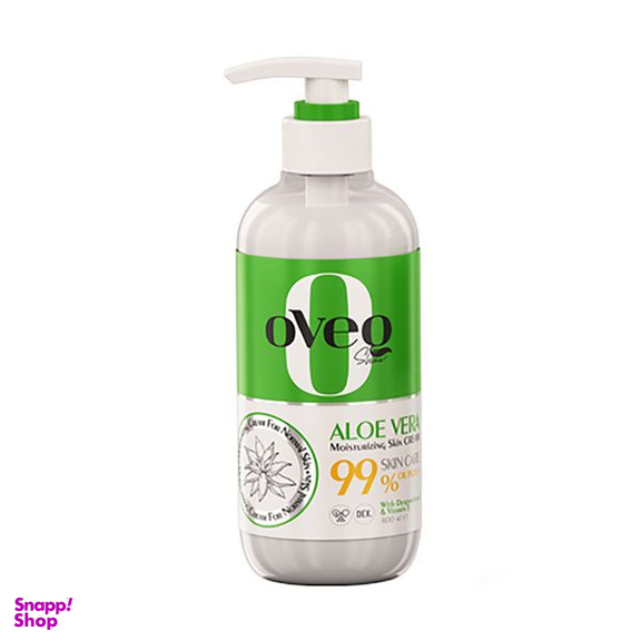 کرم مرطوب کننده اوک شاین مدل آلوئه ورا حجم 400 میلی لیتر به همراه کرم مرطوب کننده اوک شاین کد 01 حجم 75 میلی لیتر