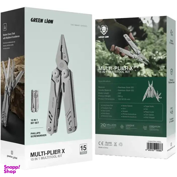 ابزار 15 کاره گرین لاین مدل Multi-Plier X
