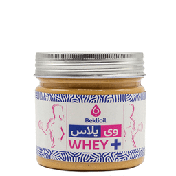 کره بادام زمینی وی پلاس بکلی وزن 300 گرم