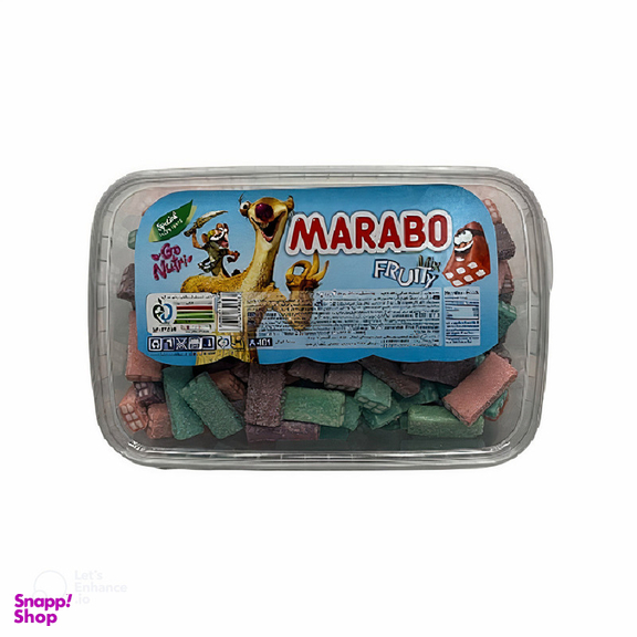 پاستیل لقمه ای آجری مارابو وزن 800 گرم