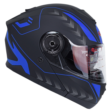 کلاه کاسکت فک متحرک ردلاین مدل 937 طرح blue arrow mt